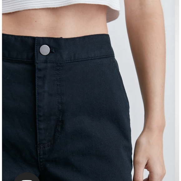 Oak + Fort Twill Wide Leg Pant - Picture 4 of 7